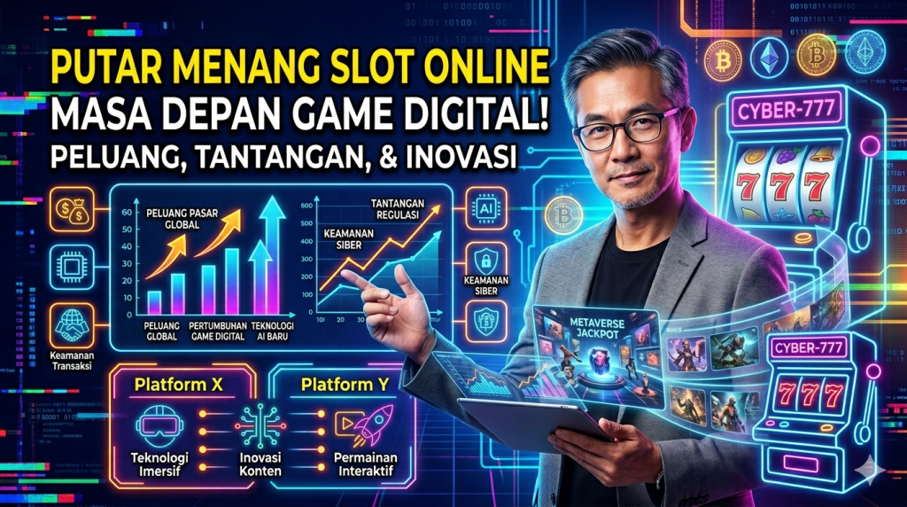 Putar Menang Slot Online dan Masa Depan Industri Game Digital: Peluang, Tantangan, dan Inovasi
