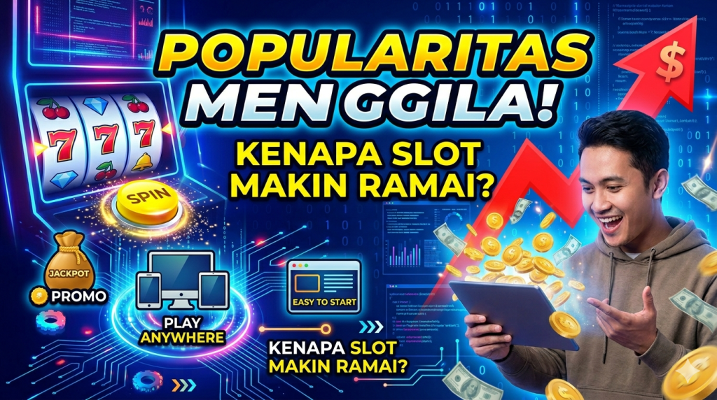 Popularitas Putar Menang Slot Online Terus Meningkat, Apa yang Menarik Minat Pengguna?