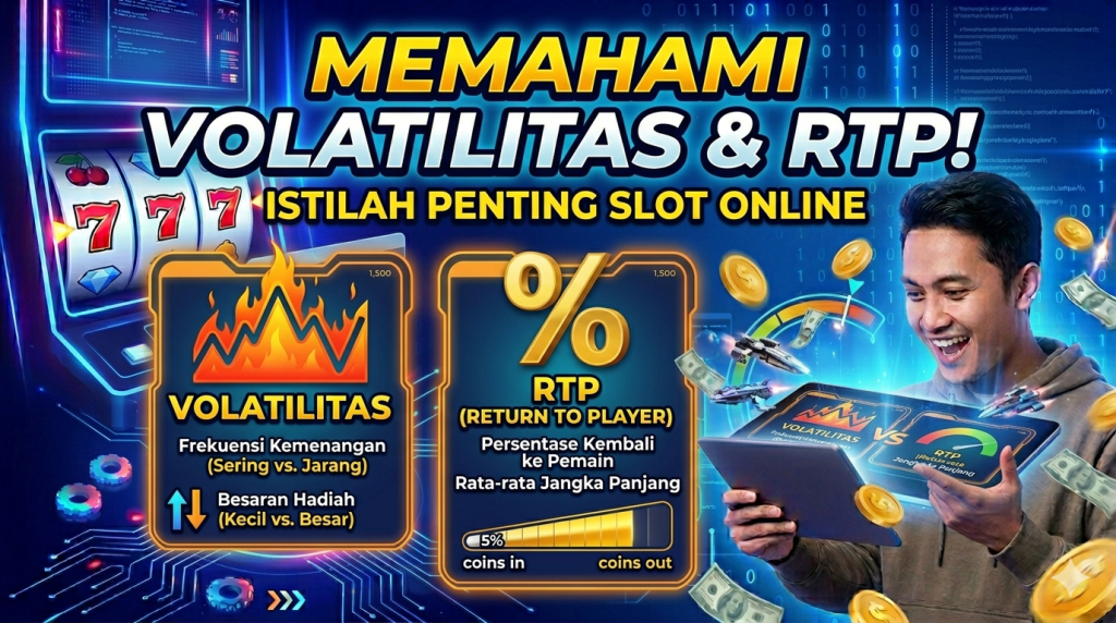 Mengenal Volatilitas dan RTP pada Putar Menang Slot Online: Istilah Penting yang Perlu Dipahami